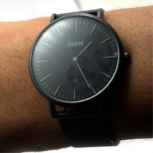 Retro Black Cluse Men's Watch